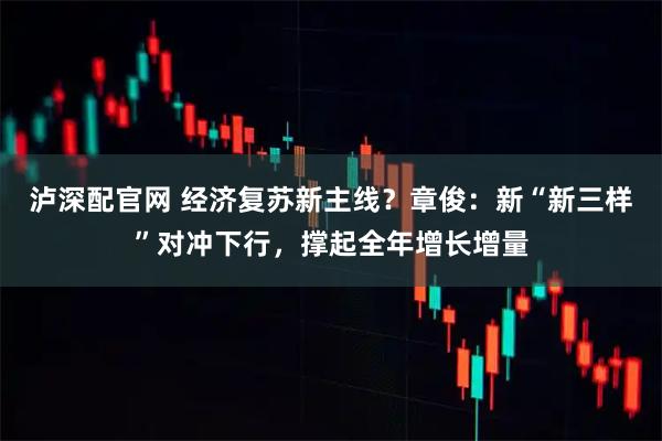 泸深配官网 经济复苏新主线？章俊：新“新三样”对冲下行，撑起全年增长增量